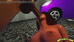 Hey, check out this blowjob in the parking lot part 2 with big cock and creampie