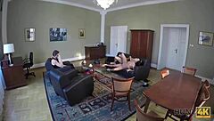 hunt4k brunette earns ring with amazing sex