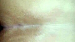 creampie wife bent over in doggystyle position