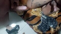 Interracial Transsexual Crossdressing Gay Sex With Travesti In Detailed Action