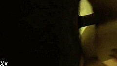 feeling so intense as she bends over for doggy style pounding her wet pussy