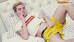 anal fingering and toy play with twink marek