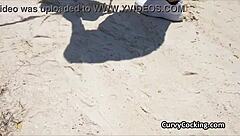 the beautiful pawg gags on a big cock while riding in her bikini, her fat ass bouncing in hardcore reality.