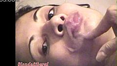 Samantha Takes a Milk Bath with Big Tits Exposed