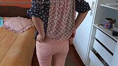 Wife Teases with Her Hairy Pussy?