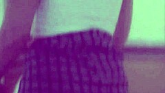 Spying on Jeny Smith through the window as she takes nude selfies