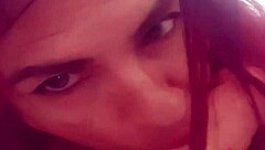 melissa says, 'i'm so horny after buying this belt, come watch me masturbate.'