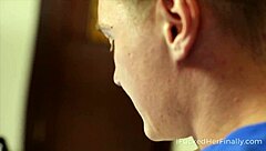 Russian Redhead Babe Sucks Big Cock Hard!