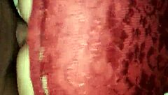 woman in red dress homemade video