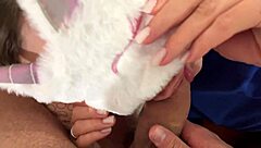 Woke Up Teen Stepdaughter, Sucked Her Mouth, Doggystyle Bent Over, Cowgirl Riding Monster Cock On Big Ass