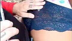 Indian teen feels intense orgasm during doggystyle creampie with coach