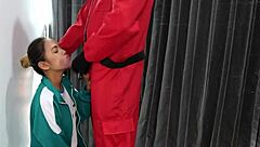 Squid Game Parody With Big Ass Amateur Teen 18+ From Thailand Losing The Game