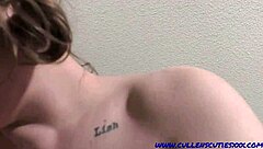 Ashley white gets doggystyle fucked bent over in cutie pad pov