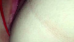 Teen engages in taboo sexual game with stepmother, leading to hardcore fucking and creampie in homemade POV