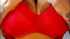 Ricki Raxxx Teases With Her Big Tits And Huge Areolas