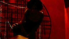 i spank my sexy ebony sub in the pillory with femdom intensity