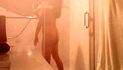 Detailed blowjob and assfucking in the shower