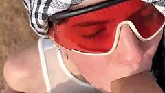 Blowjob in Public Spot Turns Into Wild Hotel Sex With Young 18+ Girl