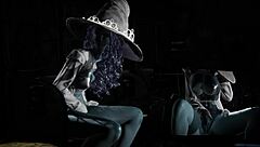 elden ring ranni solo play with intense squirting action