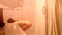 Detailed blowjob and assfucking in the shower