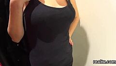 i'm a glamorous czech nympho seduced in mall, clothes ripped, poked in asshole pov