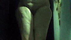 Milf indulges in intense shower masturbation session!