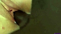 i see the beautiful blonde with a big black guy