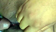 Getting It From Her Side Dude In Ebony Cock Action