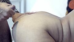 Backstage Latina Brunette Paz Action