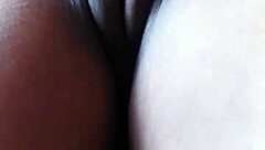 amateur girl offers milky tit and meaty pussy to eat