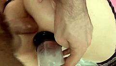 Young Blonde In Lingerie Gets Pussy Pumped And Ass Fucked