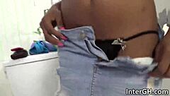 Interracial Deepthroat Through Glory Hole