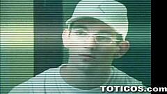 i watch two teen dominican babes tag team horny black guy