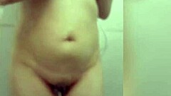 i got excited in the hot shower