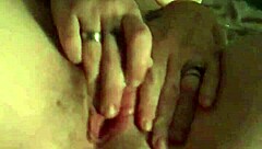 girl uses toys on wet pussy until cum