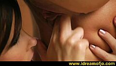 blonde and brunette relax in jacuzzi bath with light touches