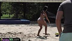 tattooed glam babe sucks and rides