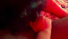 mixed step sister swallows every drop of big black cock