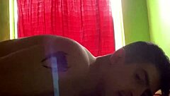 Redhead Girlfriend Bent Over In Doggystyle For Intense Orgasm And Creampie