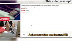 Girlfriend makes strangers cum on random cam shows