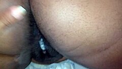 Cheating wife’s PUSSY FULL OF CUM after street banging