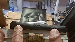 Using my favorite big dildos solo