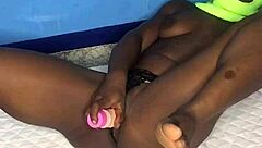 I enjoy my new sex toy with masturbation