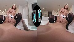 Busty housekeeper davina davis in vr porn