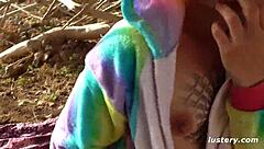 eze and jowy submit to outdoor bondage with big cock and assplay