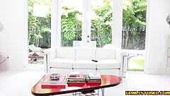 Malina Mars rides stepdad's monster cock intensely