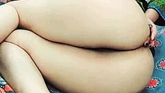 Sobia Nasir fucks big ass with bottle on video call