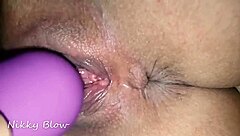 amateur babe experiences massive pussy contractions during intense solo orgasms with toys