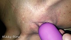 amateur babe experiences massive pussy contractions during intense solo orgasms with toys