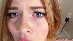 Teen Milf Spanking Stepbrother in Hardcore Obsession with Petite Redhead